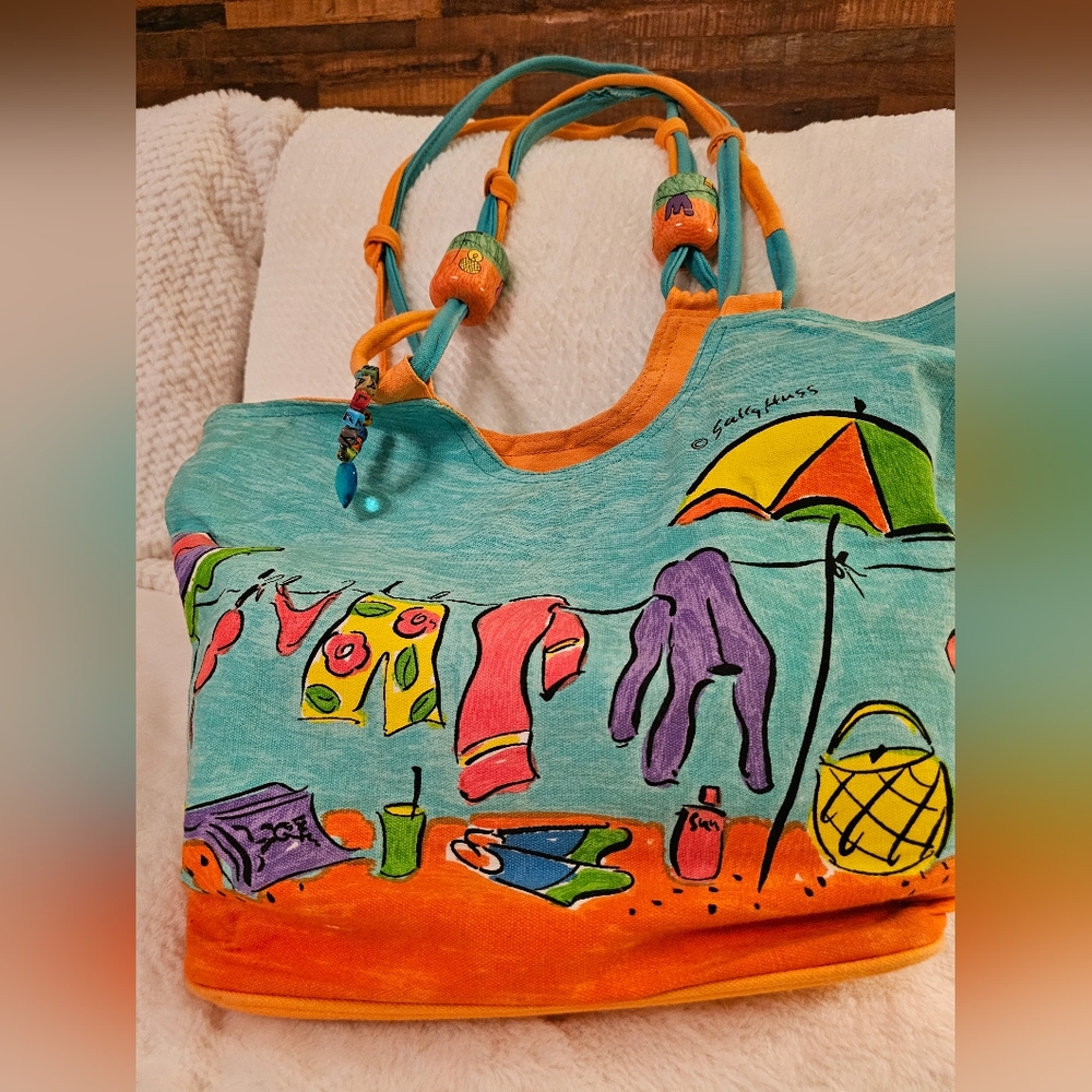 Sally Huss Sunny Day beach bag
